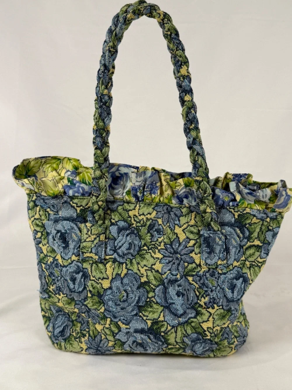 April Cornell Floral Tapestry Tote Bag